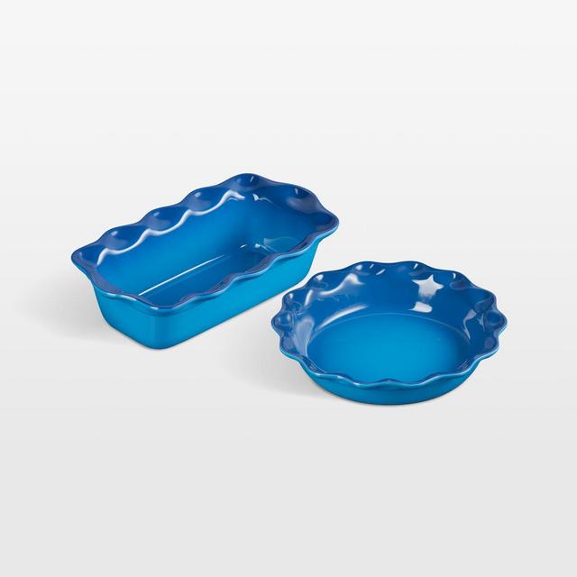 Le Creuset ® Marseille Fluted Pie and Loaf Pan Set