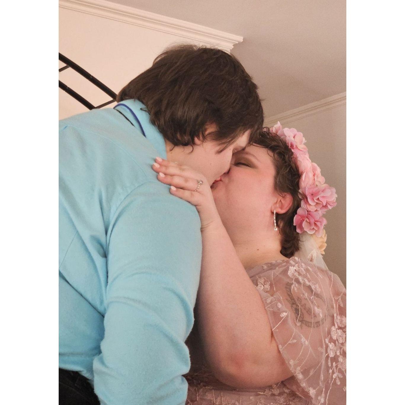 First kiss!
