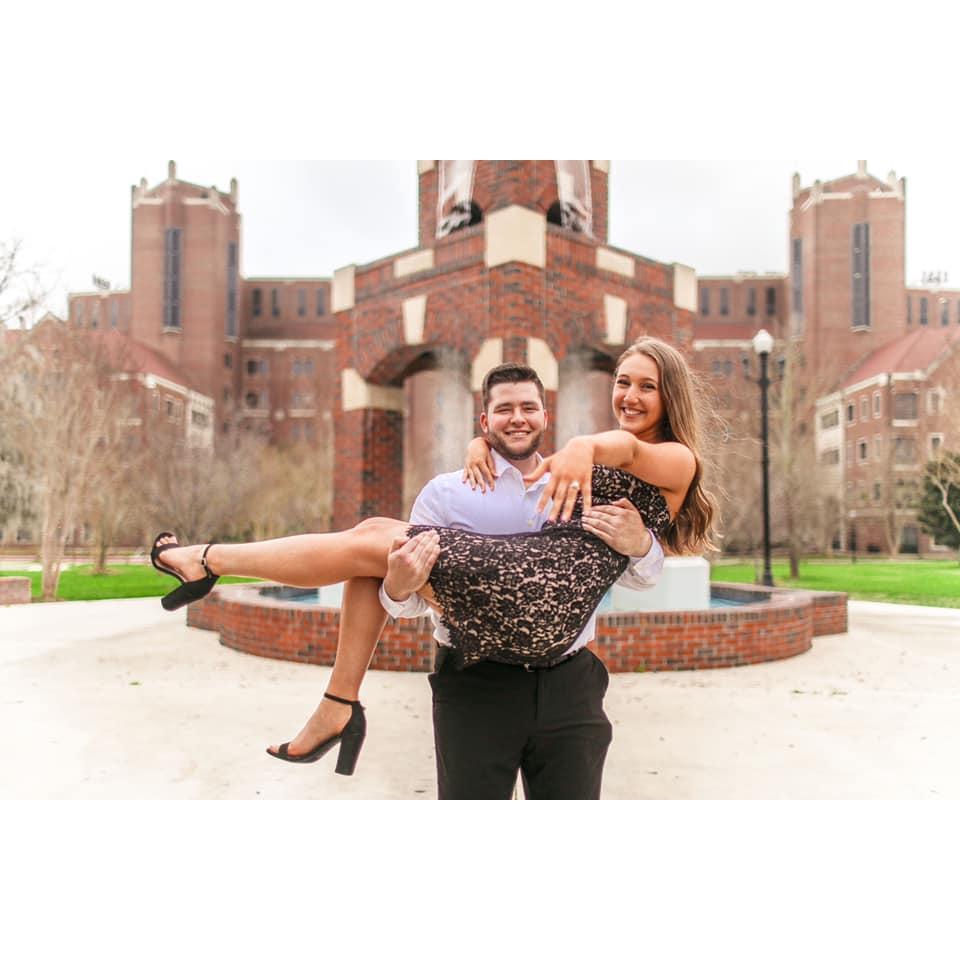 We were so excited the night of our engagement!