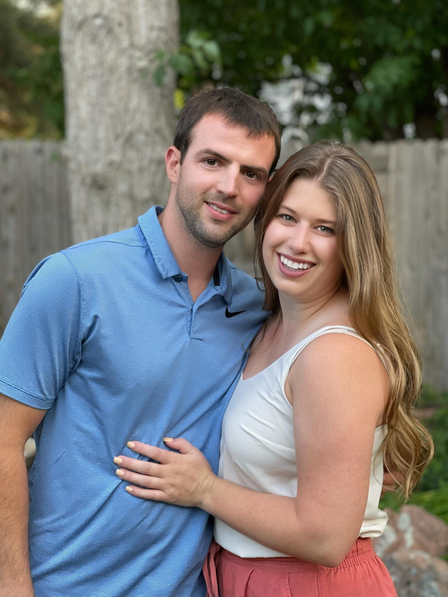A few months into dating, celebrating Mackenzie’s 26th birthday with a backyard dinner and great friends and family!