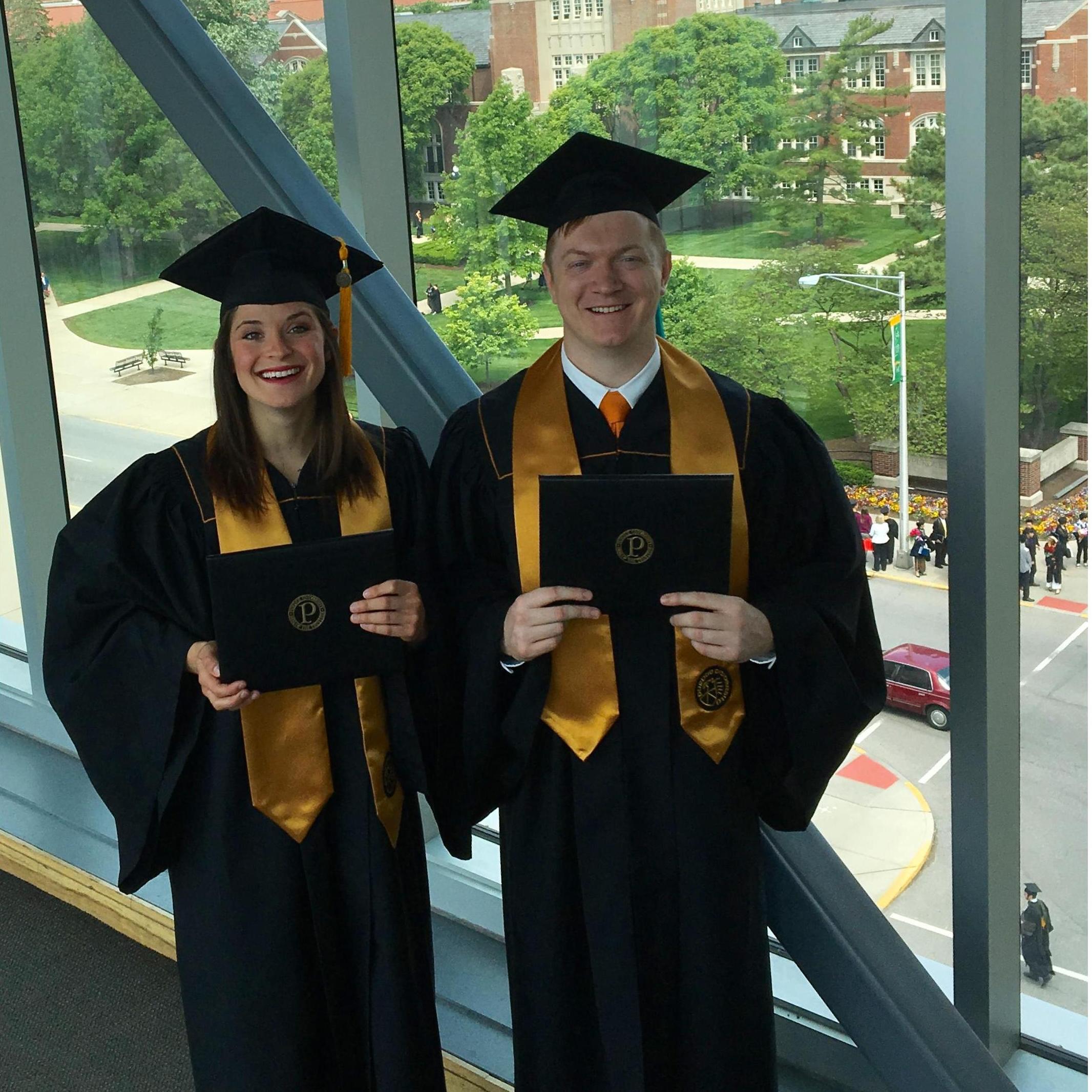 Graduation from Purdue!