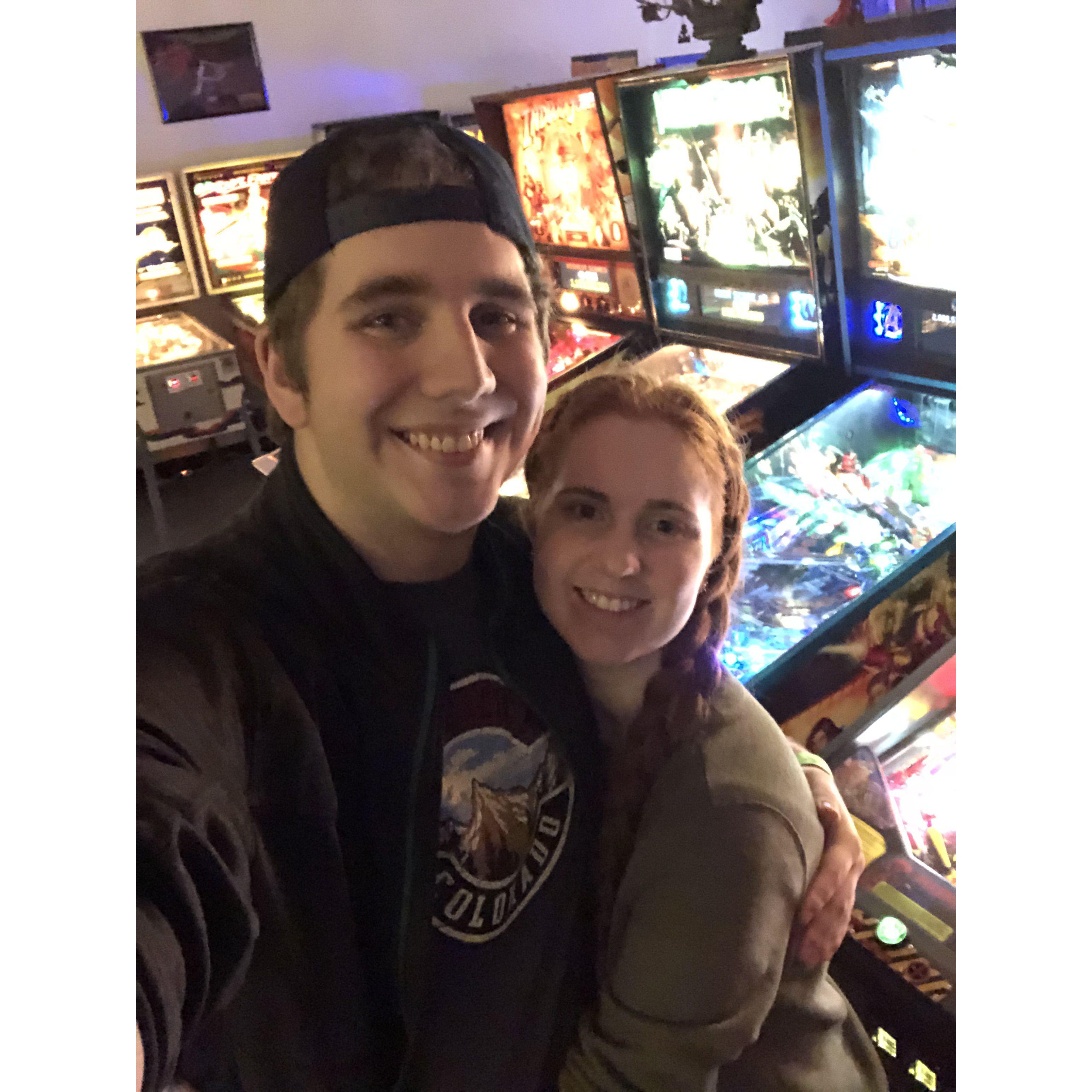 Pin Ball arcade date
