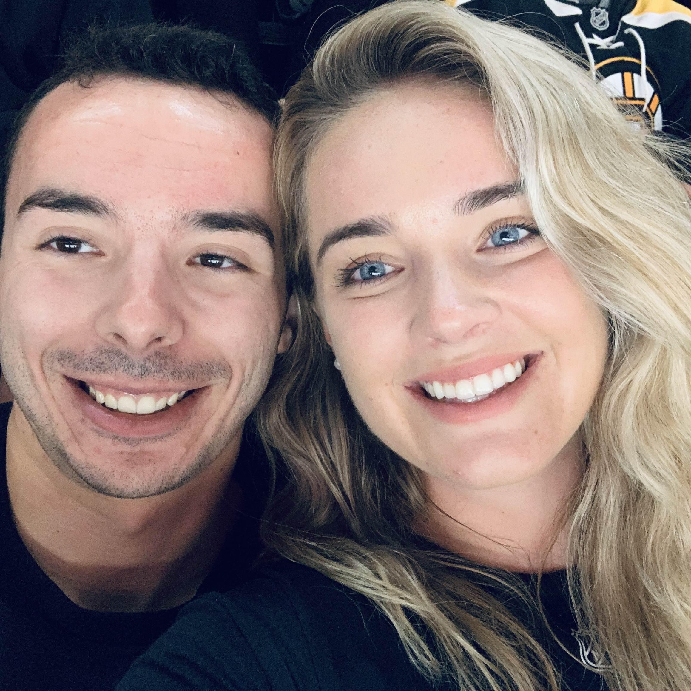 First Bruins Game together