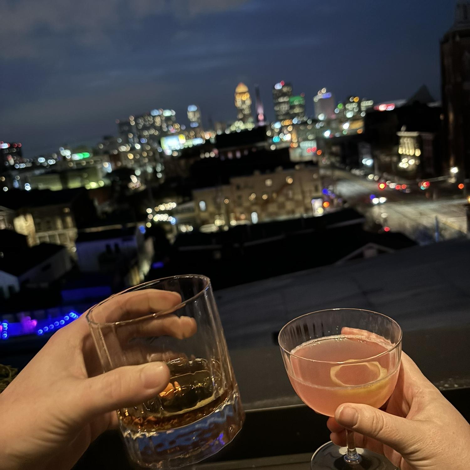 Hotel Genevieve in Louisville is a great date night spot we love!
