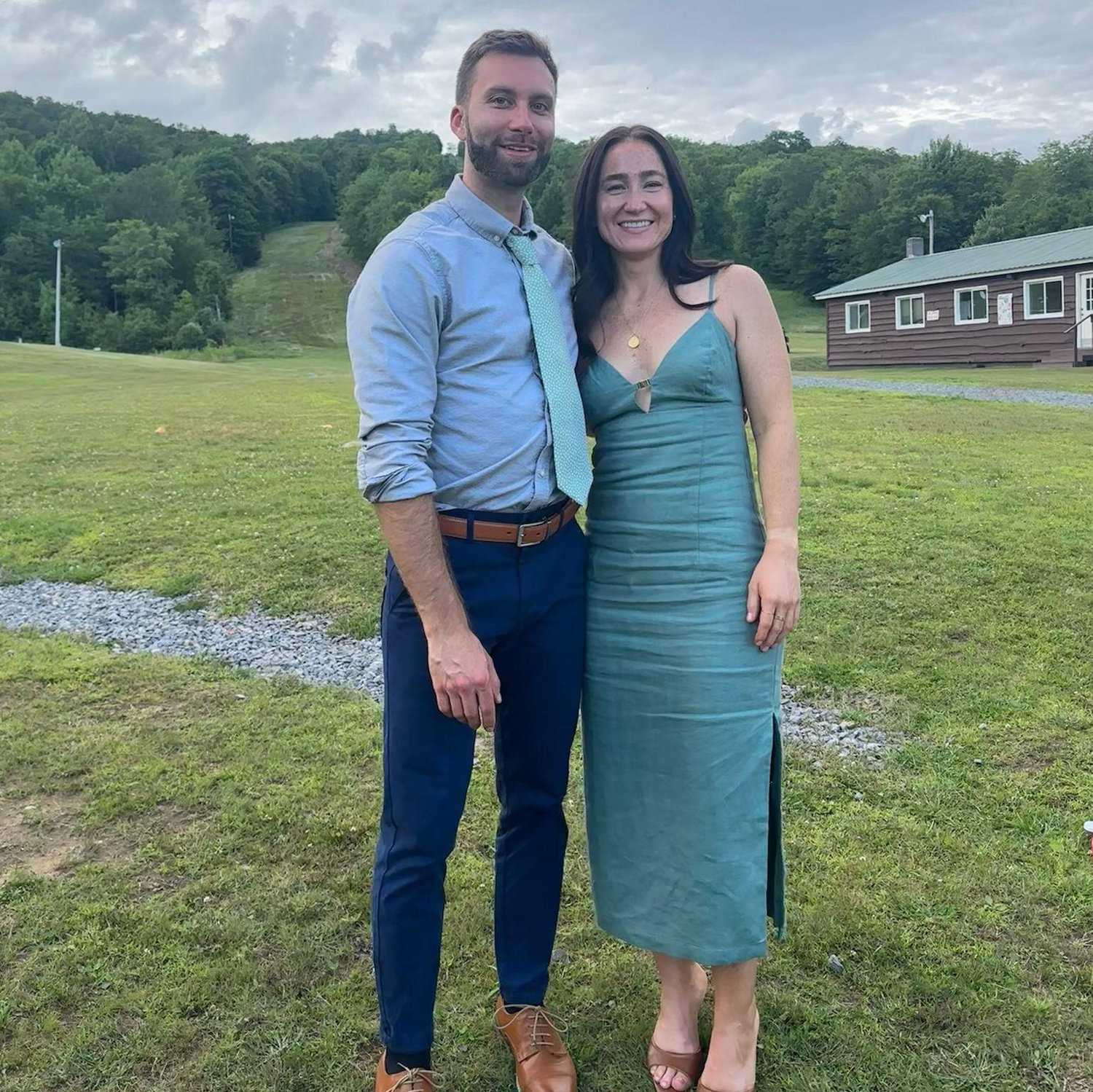 Our first trip together to upstate New York for a friends wedding