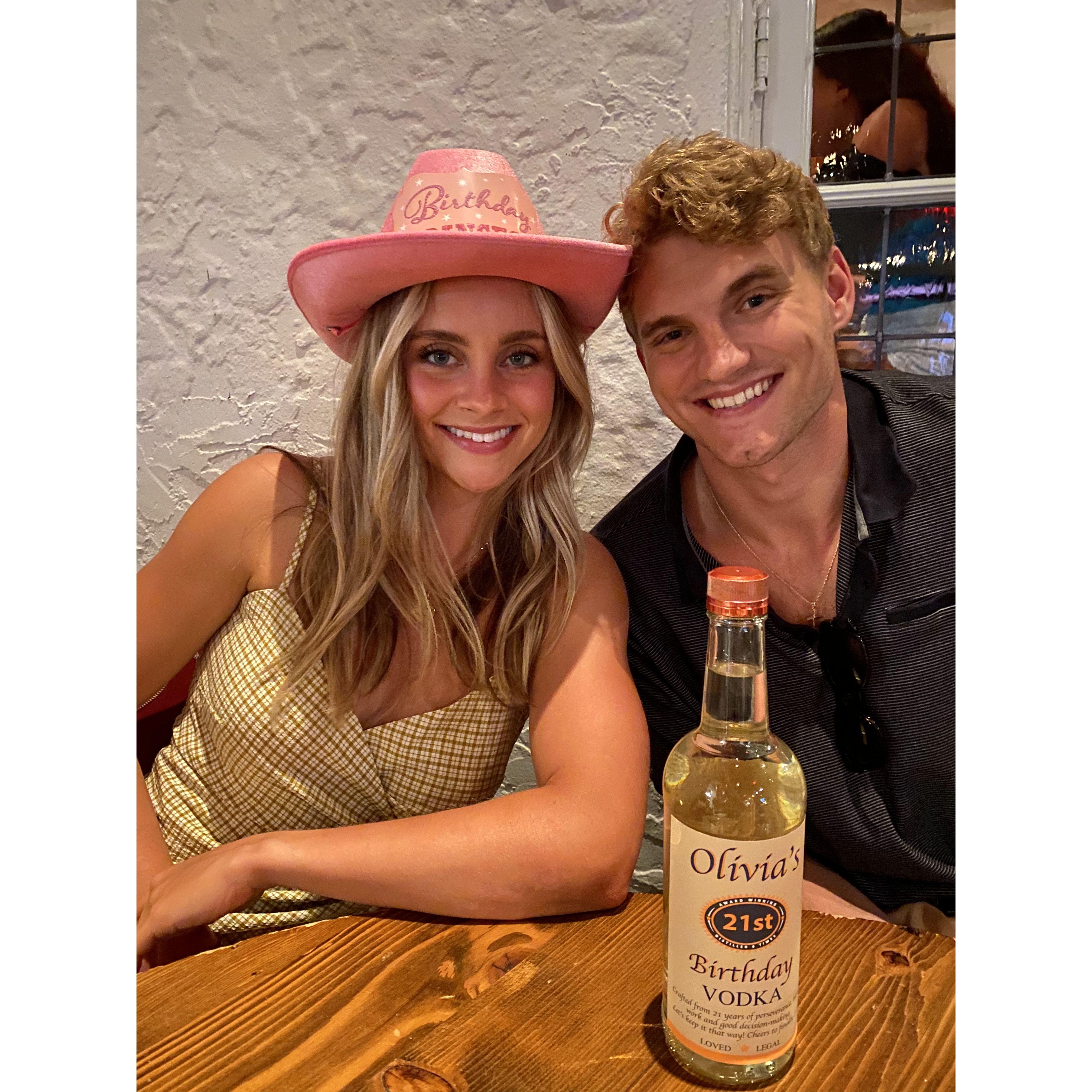 Turned 21 here and we all got COVID the next day!