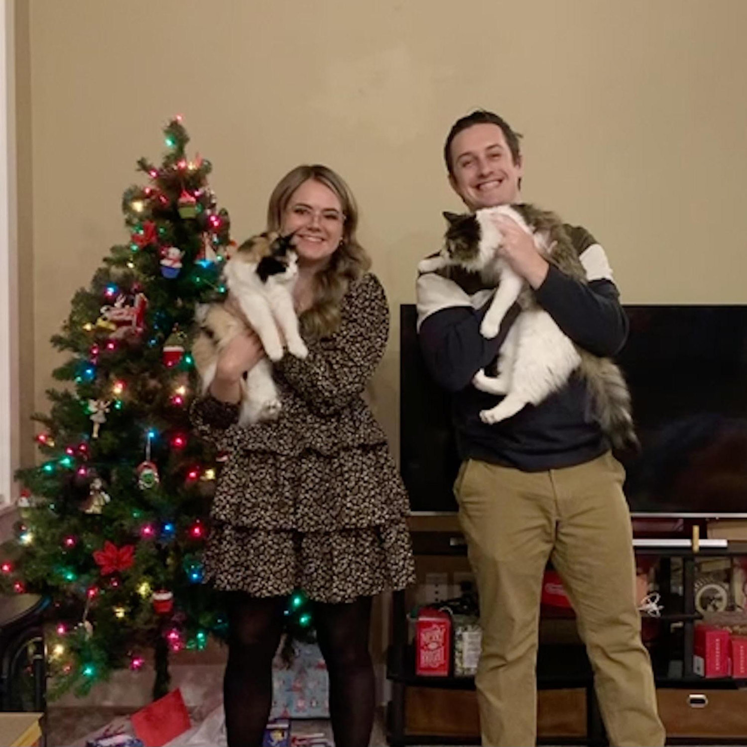 Our first Christmas together