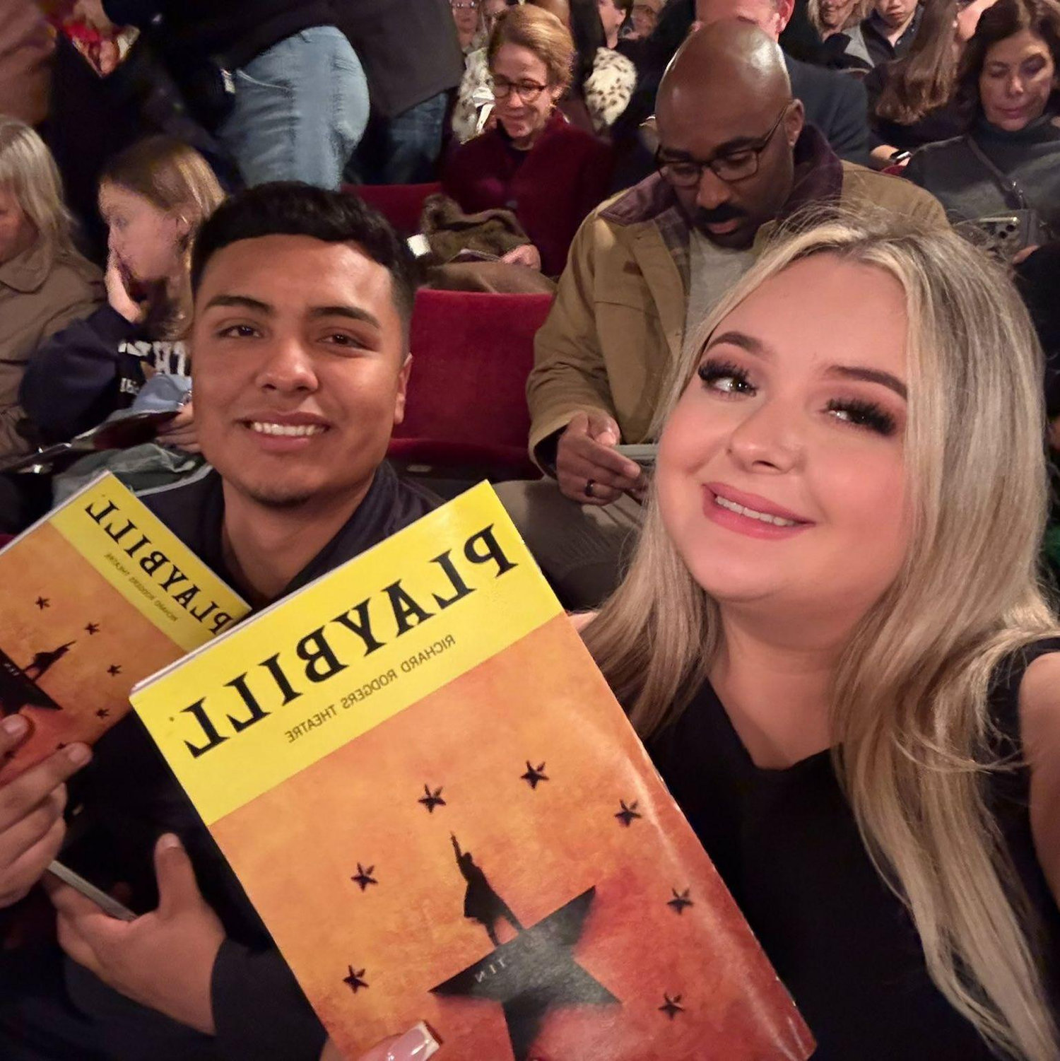 we got to see Hamilton on Broadway (our first Broadway show!)