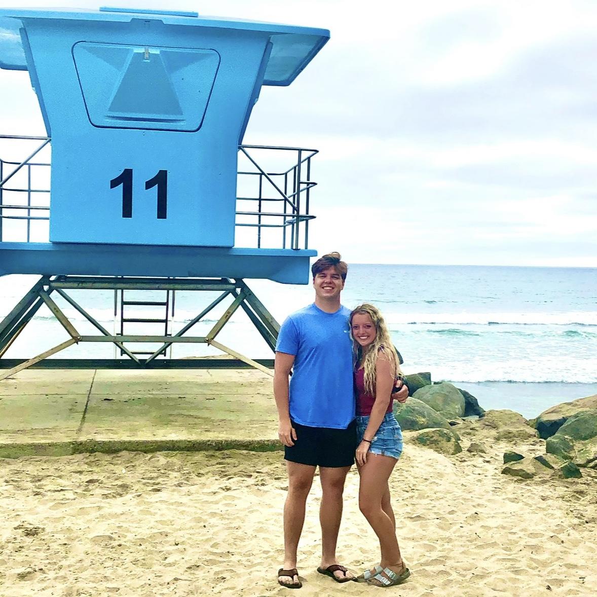 Lily’s first time visiting California!