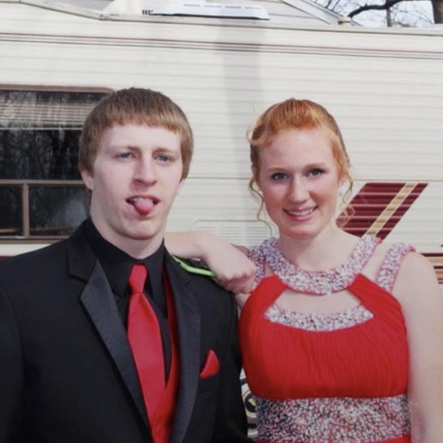 Prom 2014. Ironically, still our favorite prom photo. Stay goofy.