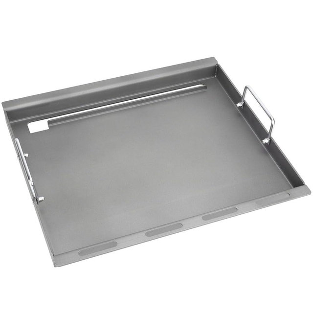 Full-Size Griddle Inserts for Weber Spirit 200 Spirit II 200 Series Gas Grills, Flat Top Griddle Replacement for Weber Spirit E-210/220 S-210/220 Spirit II E/S-210 E/S-220 Series Models