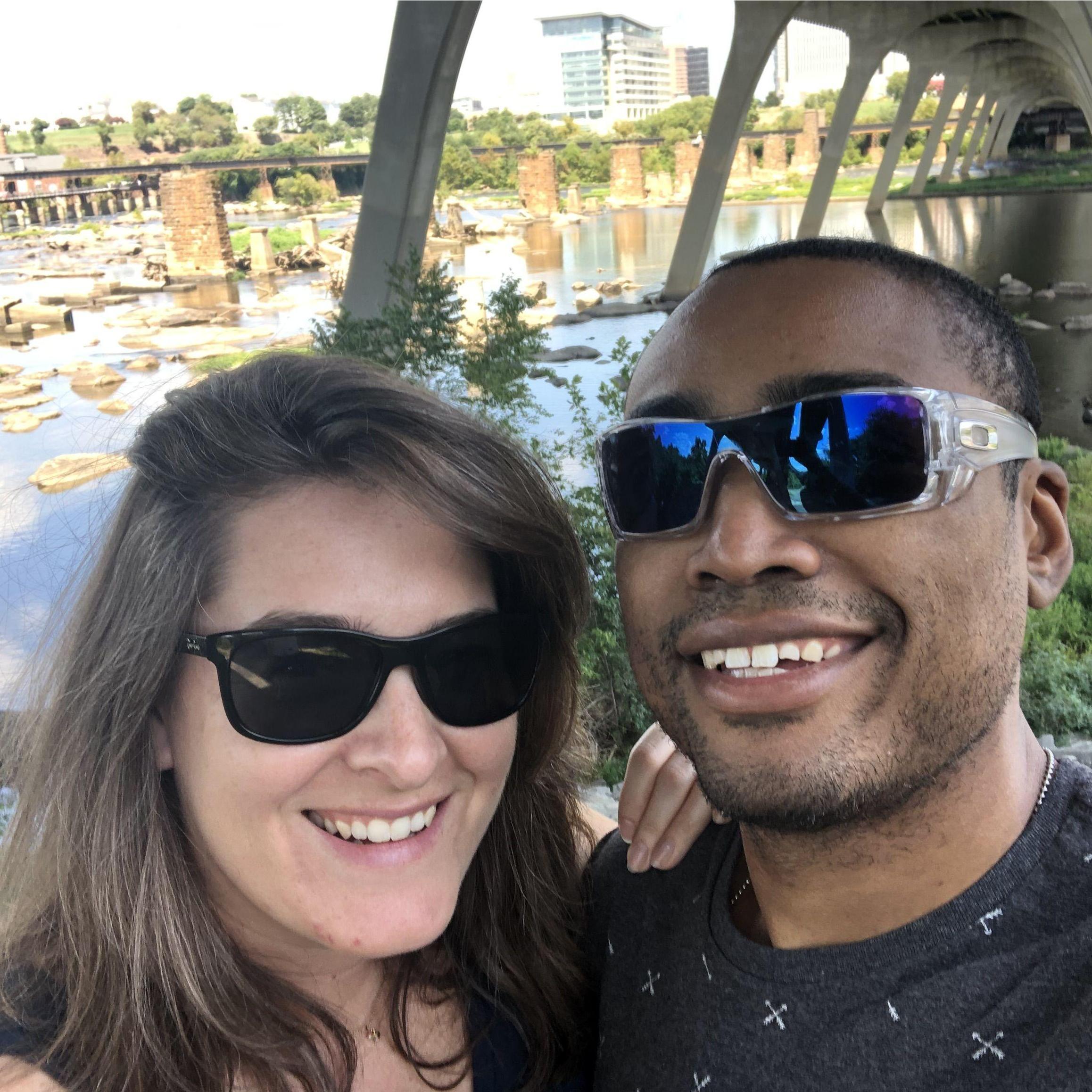 First walk along the floodwall