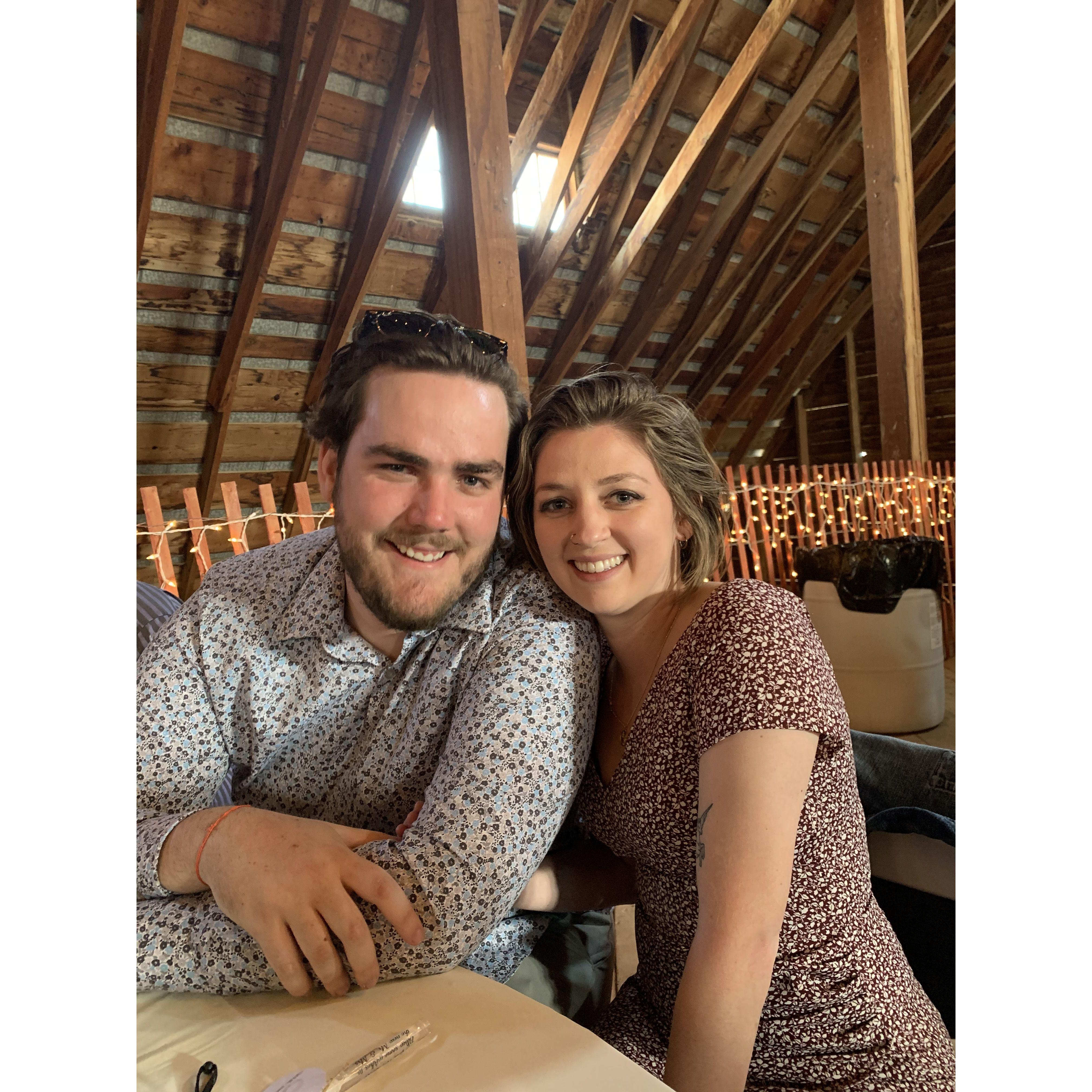 Celebrating a friend's love at their wedding