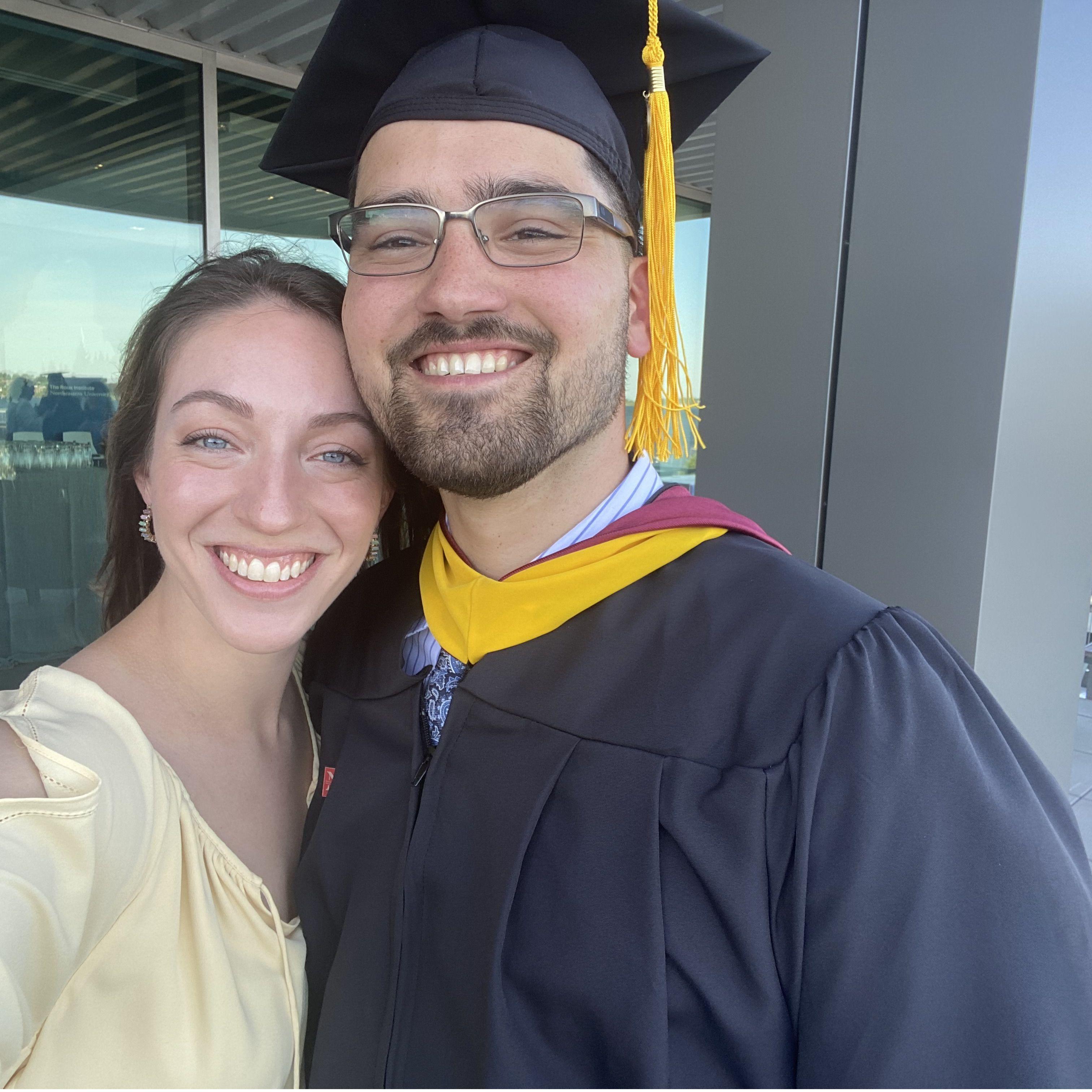 Danny's graduation from the Roux Institute | Portland, ME