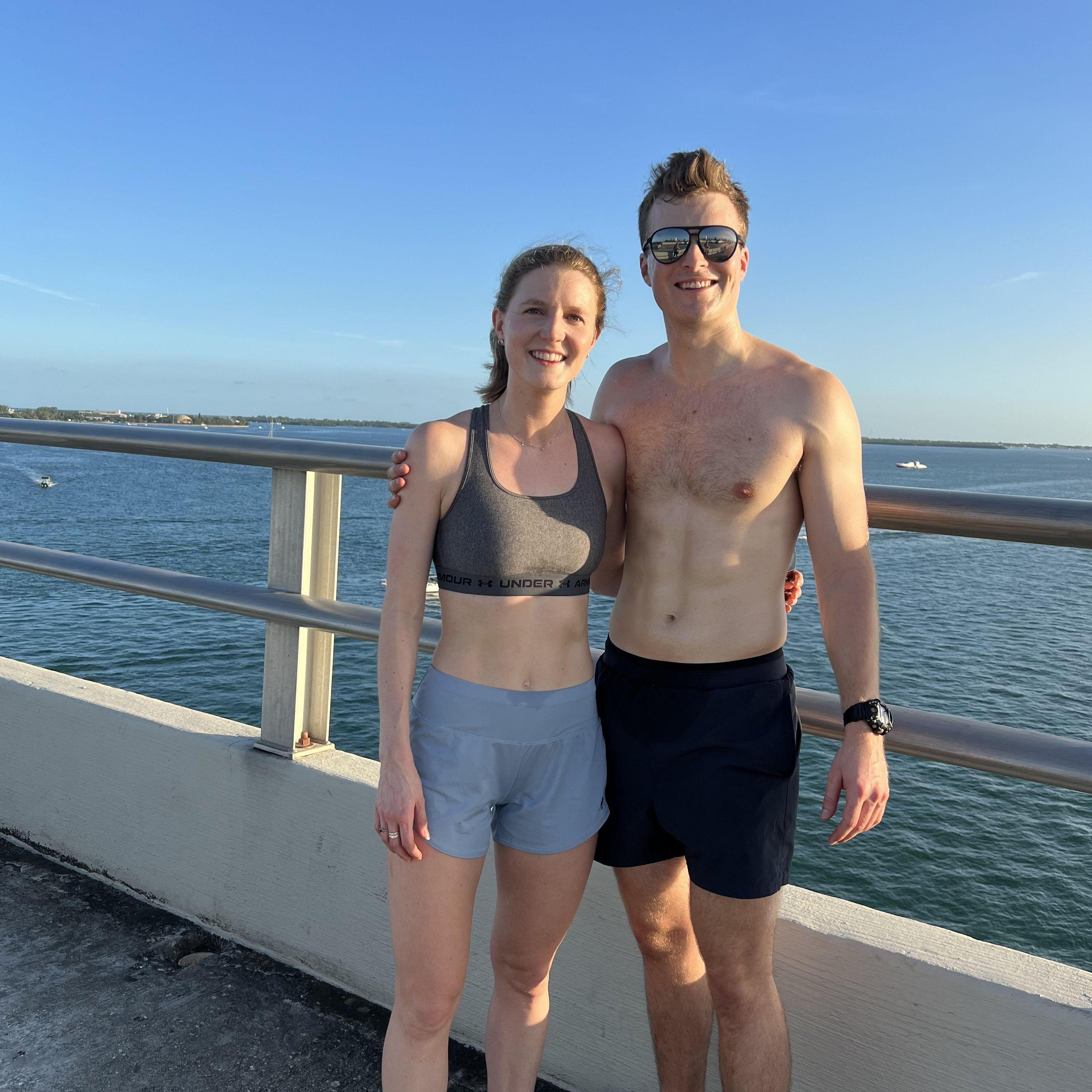 Lauren made Mitchell do a Rickenbacker bridge run with her too, of course
