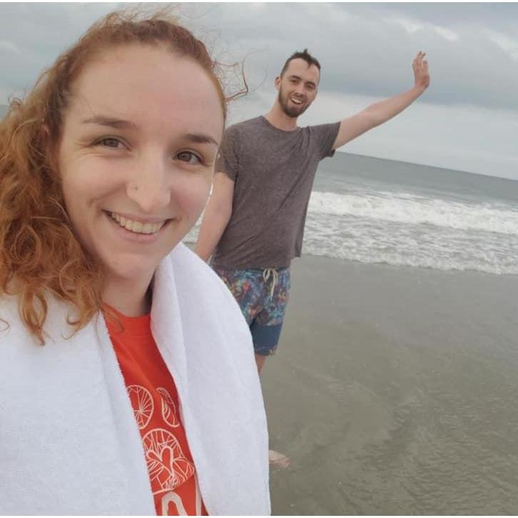 First beach trip - 2018