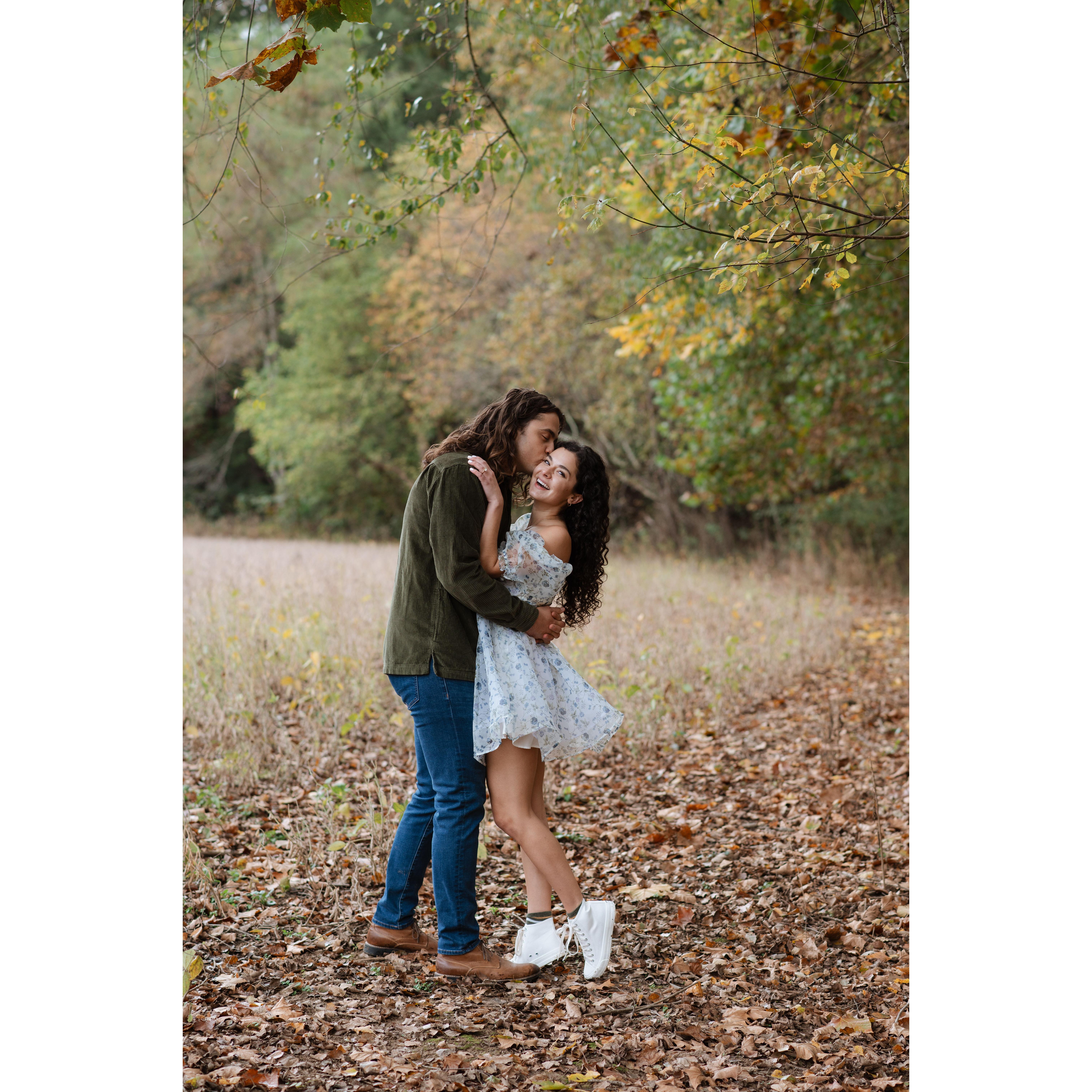 Engagement photos with Bailey Toot Photography