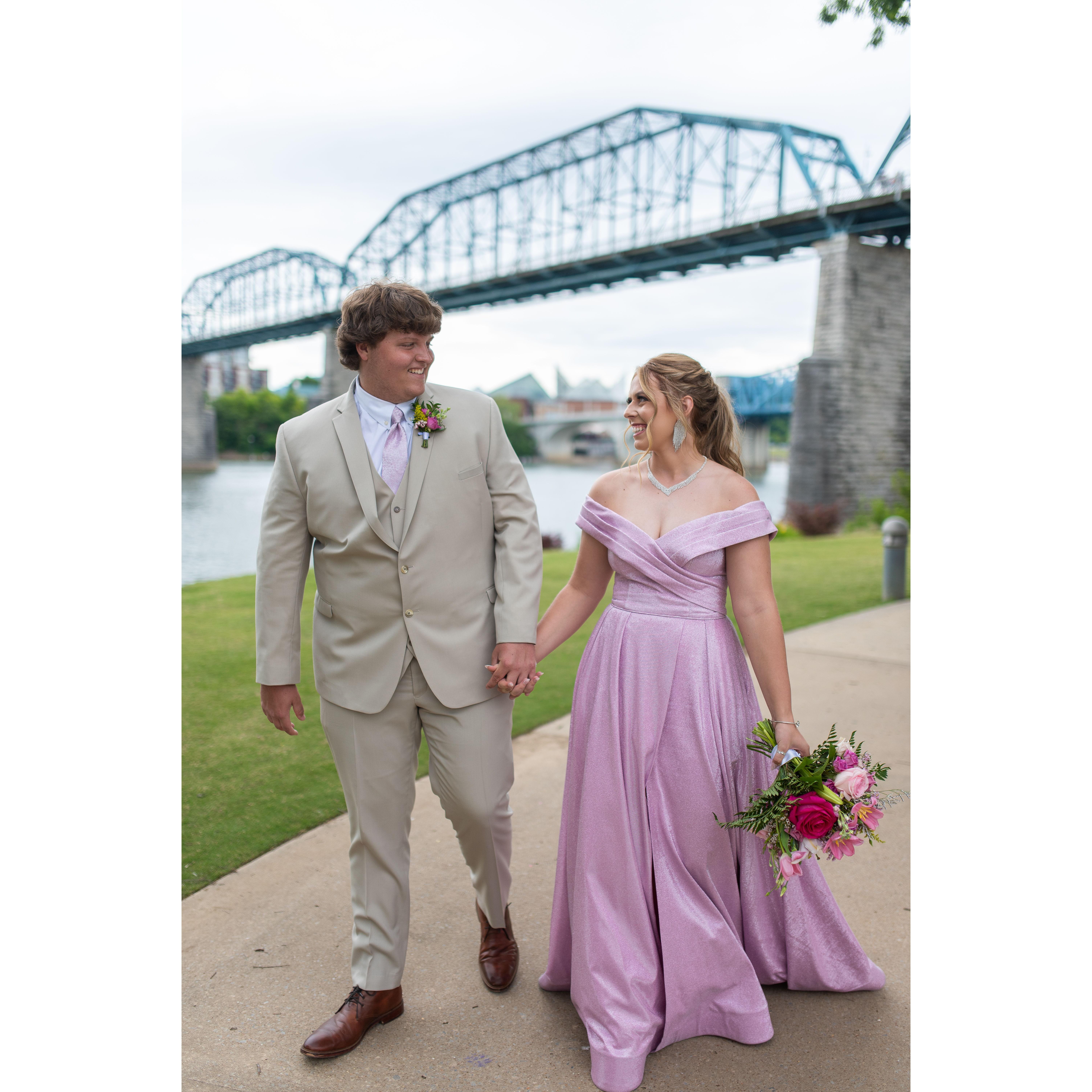 Our junior year prom pictures