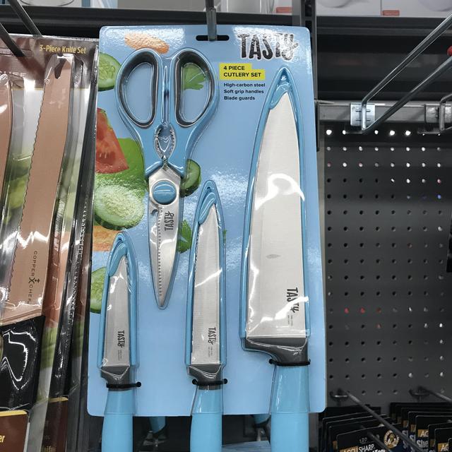 4 piece cutlery set.  @ Walmart