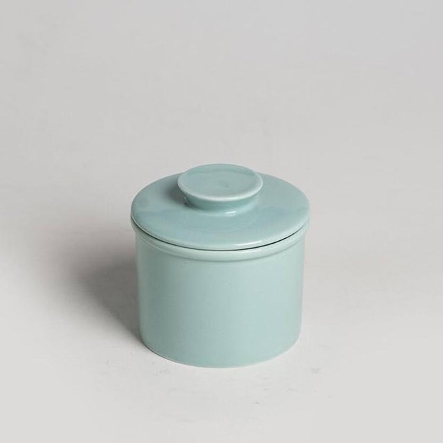 French Butter Crock, French Butter Dish for Counter