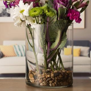 Wide Cylinder Vase, Set of 2