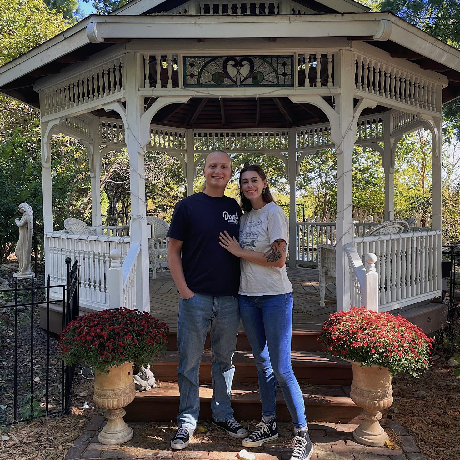 Touring our wedding venue