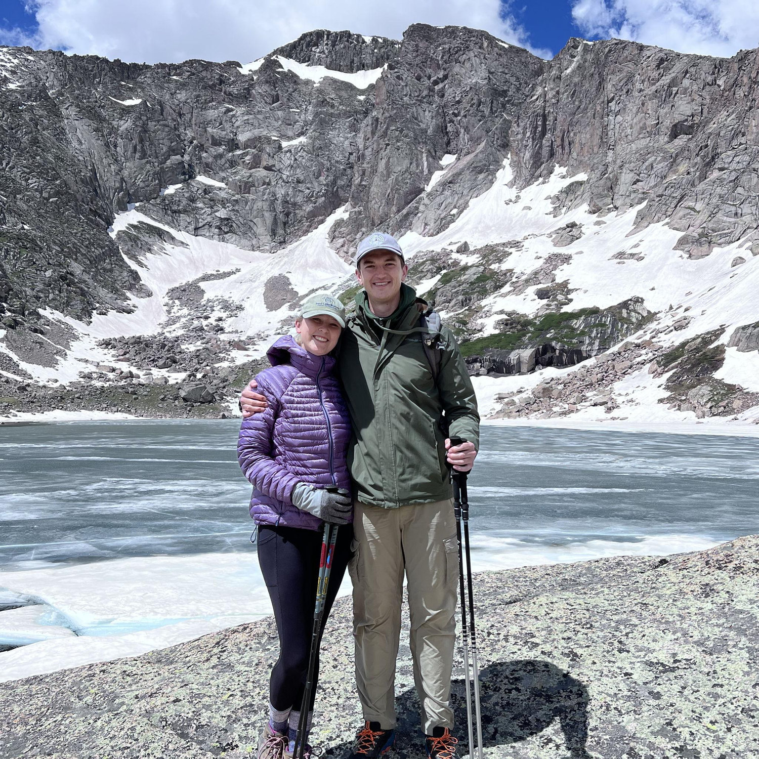 Backpacking trip in Rocky Mountain NP with Brad, Allison, Joe & Courtney! (2023)