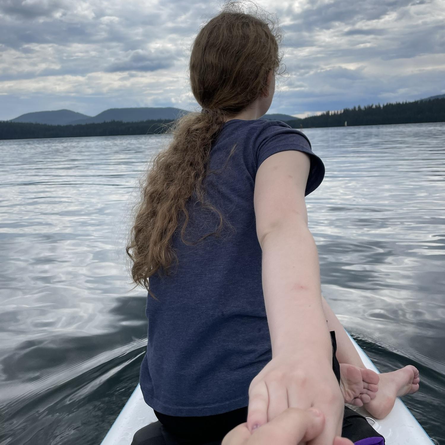 Another adventure holding your hand - Timothy Lake, Oregon - August 2023