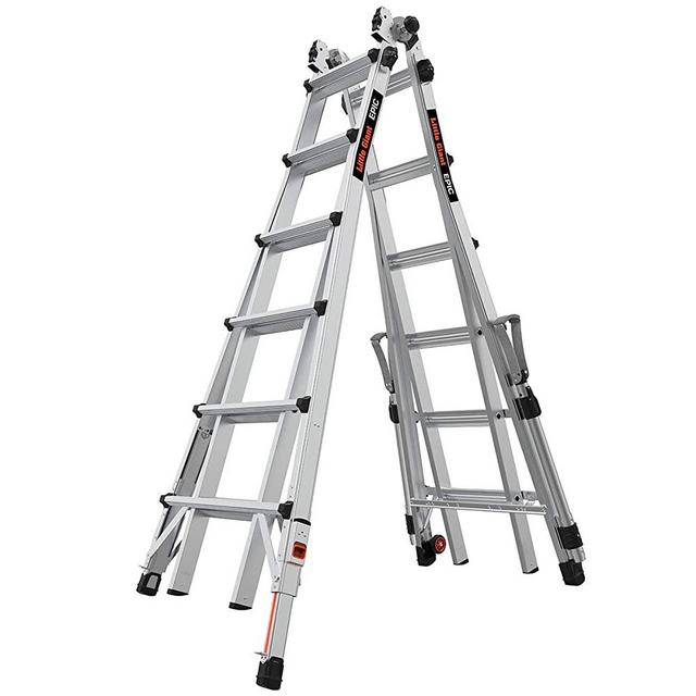 Little Giant Ladder Systems 16826-818 M26 Epic Ladder, 26 Ft, Aluminum