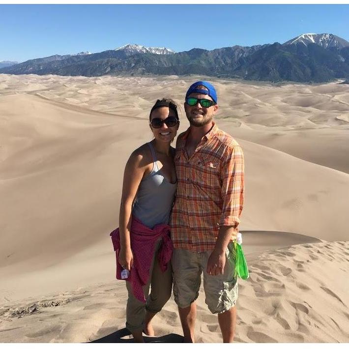 Great Sand Dunes National Park 06.2016 - Chloe followed JT down to the valley where he often traveled for work