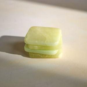 Dyed Alabaster Square Coasters, Set of 4