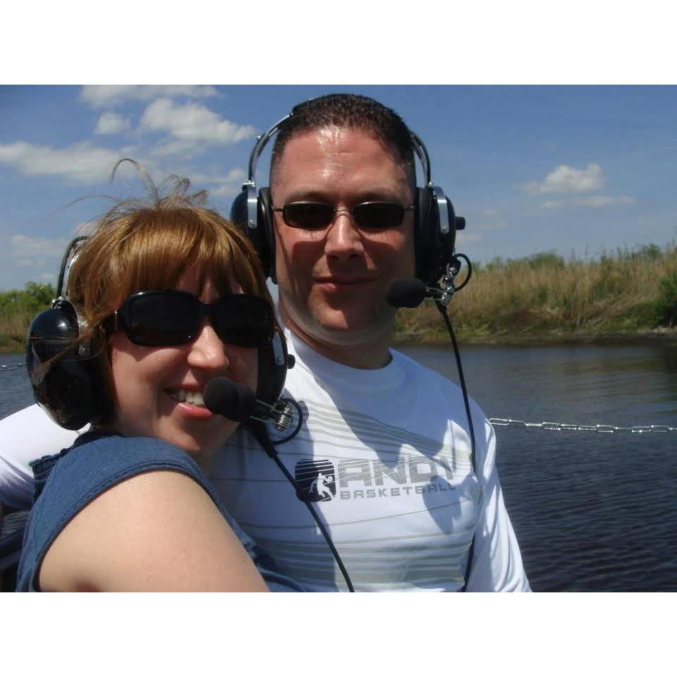 Airboat ride in Florida.