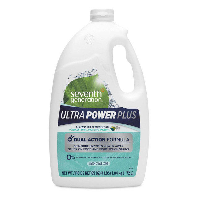 Seventh Generation Ultra Power Plus Dishwasher Detergent Gel - 65 fl oz