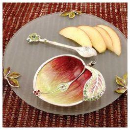 Apple & Honey Dish Set with Spoon