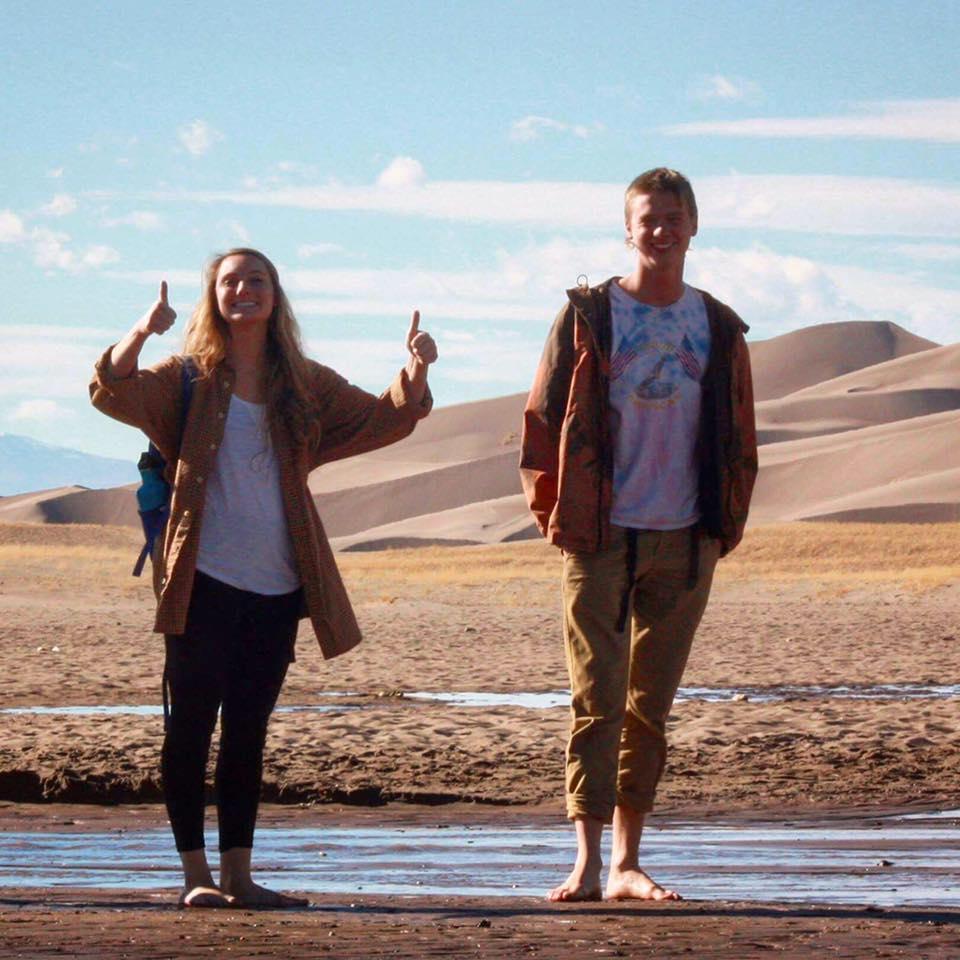 Sparks were continuing to fly, Brock's first time meeting the parents at Great Sand Dunes National Park