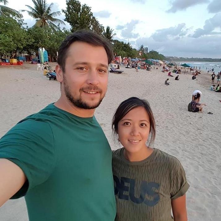 Jonáš's first time to Indonesia