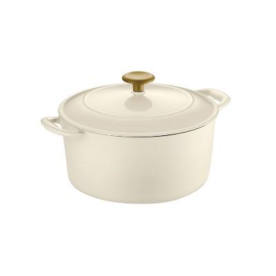 Tramontina 5.5qt Enameled Cast Iron Dutch Oven - Latte Color
