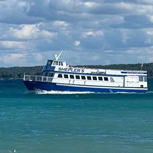 FERRY TO MACKINAC ISLAND