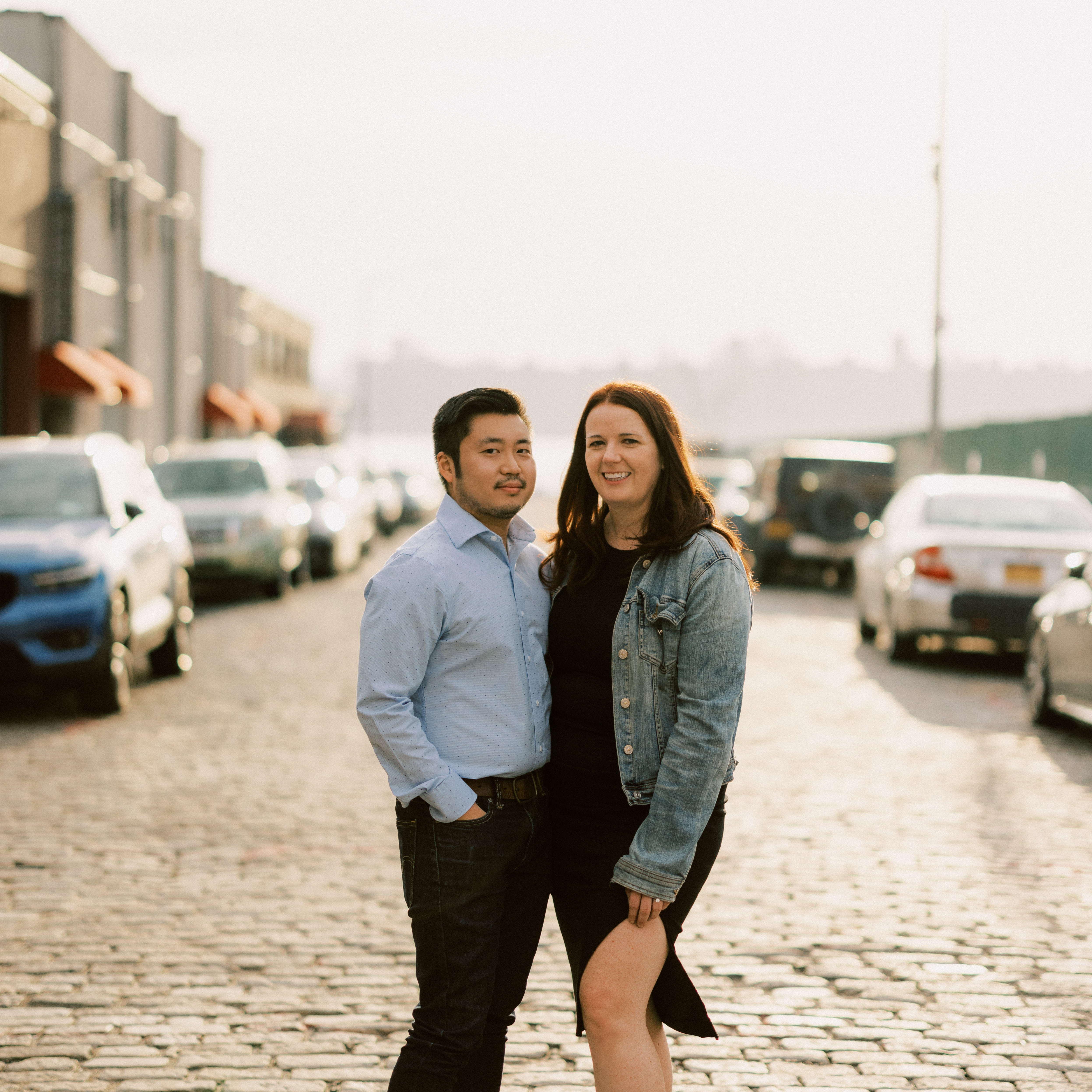 From our engagement photos with our amazing photographer