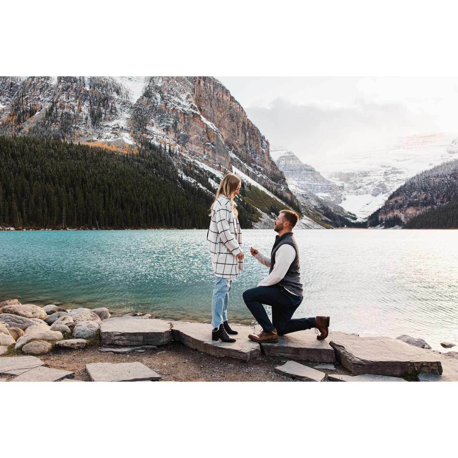 Our engagement in Banff, Canada!
