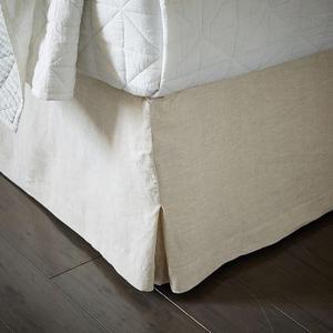 Belgian Flax Linen Bed Skirt