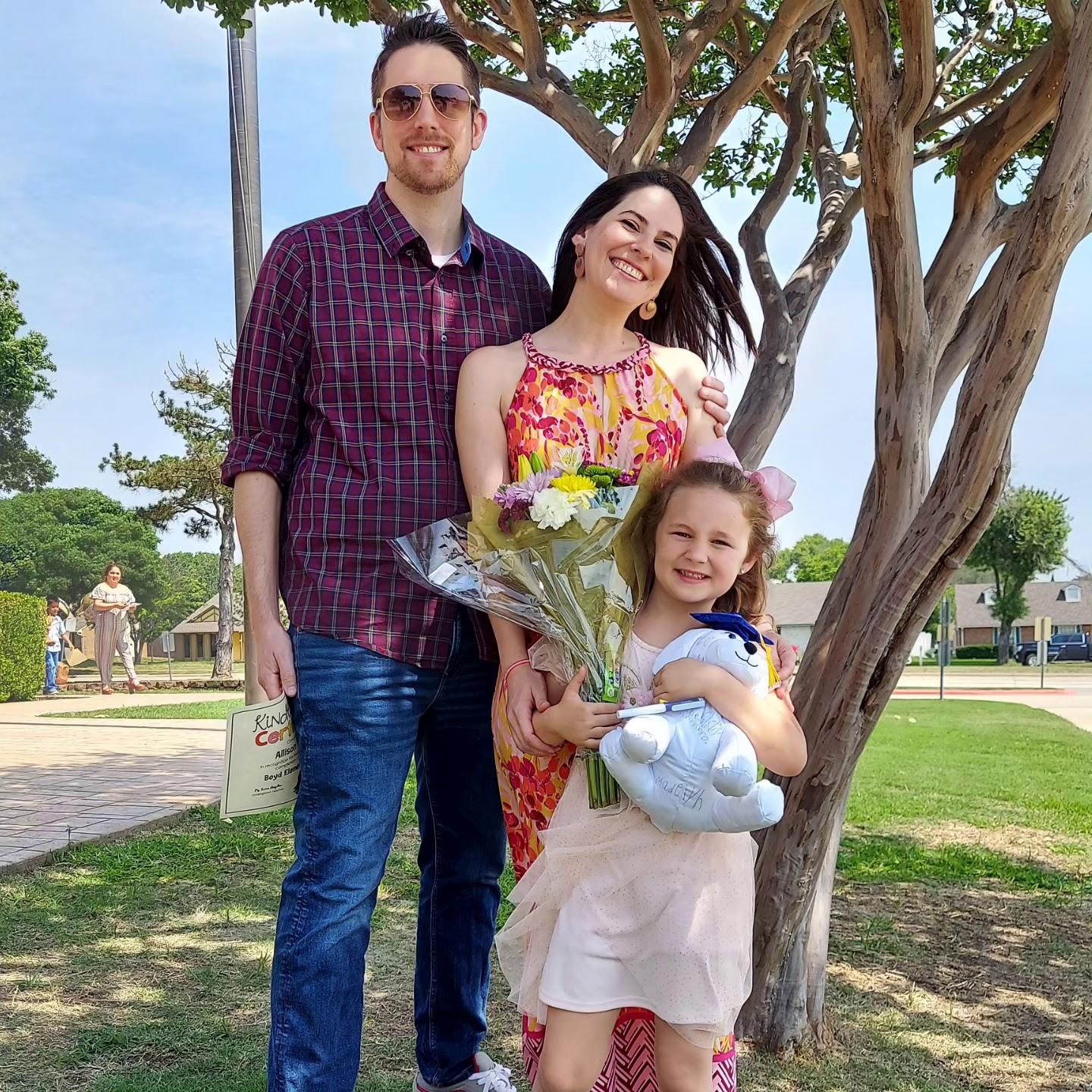 Somebody graduated Kindergarten