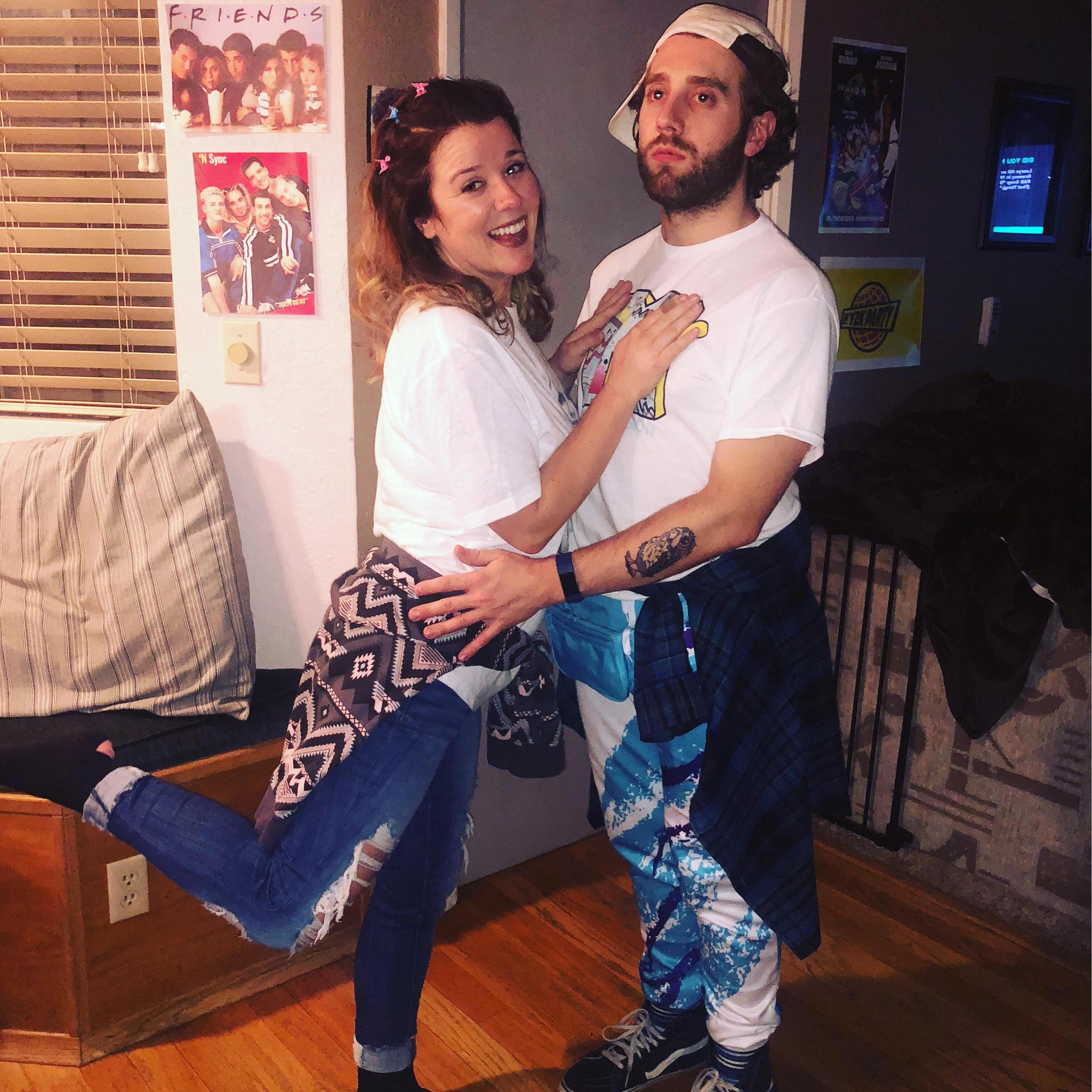 Duane threw Stef the most EPIC surprise 30th....90s edition. January 2018.