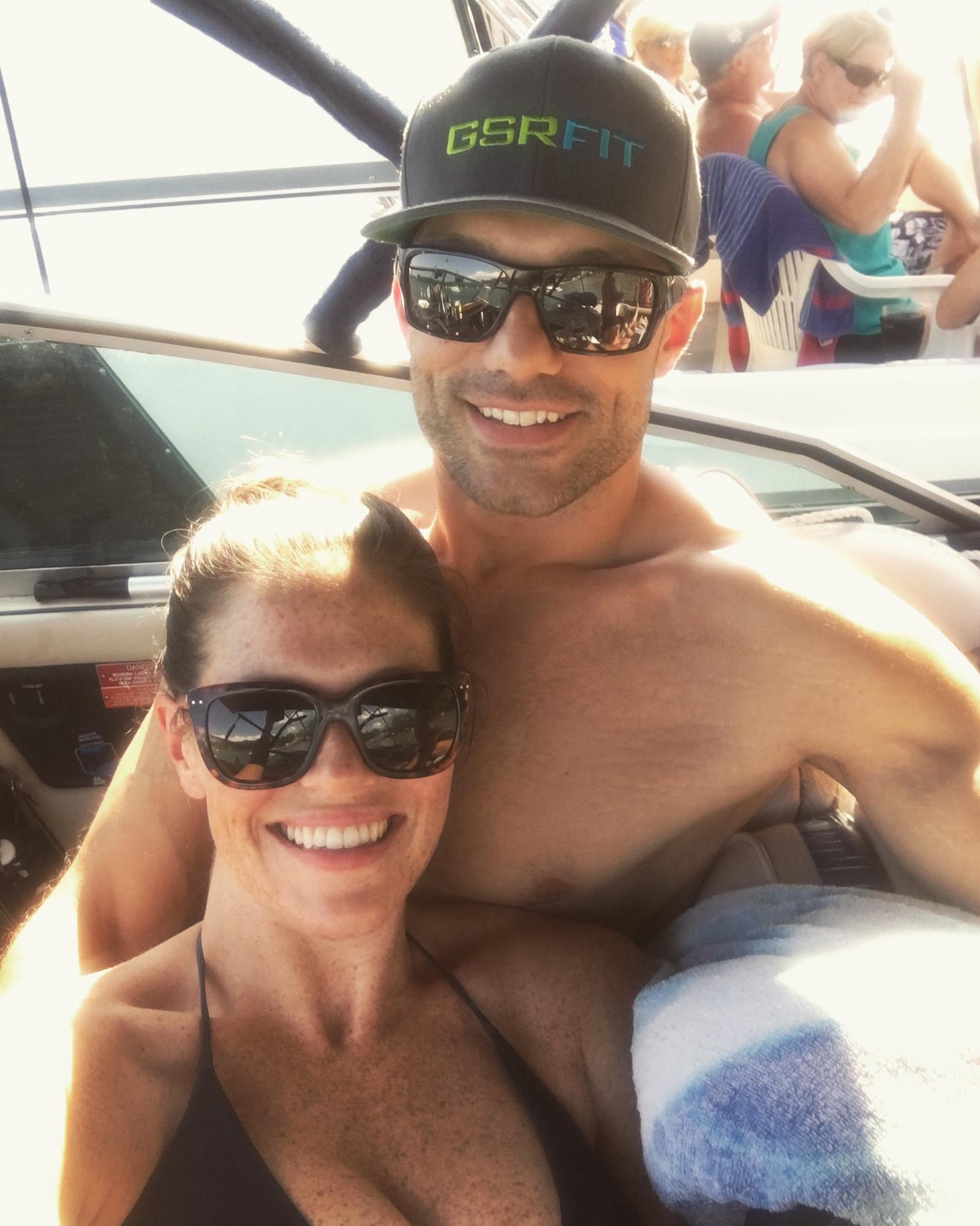 First trip to Cayuga Lake with Nate's family, 7/2017.