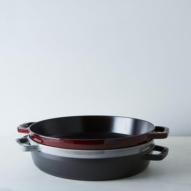 Staub Cast Iron Double Handle Fry Pan, 13"