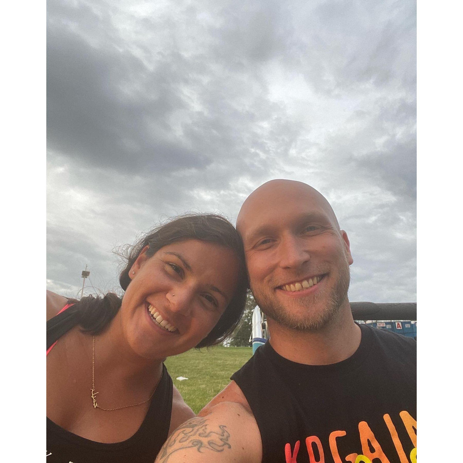 The most beautiful impromptu weeknight concert in the summer seeing one of our favorite bands, One Republic. Tinley Park, IL - August 2022