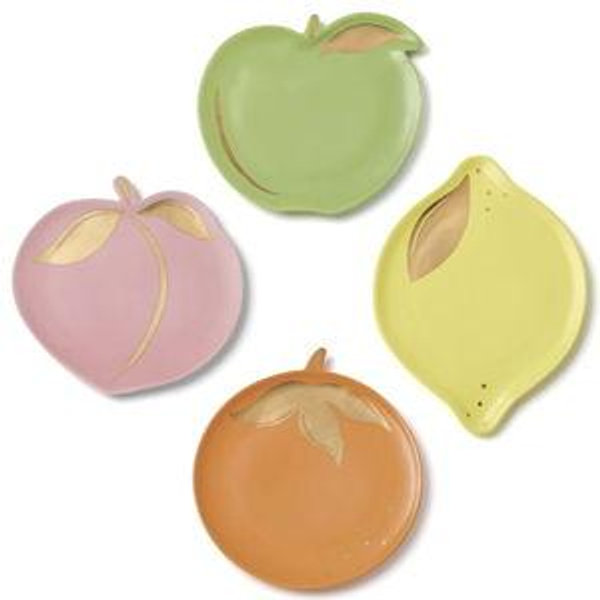 kate spade new york Tutti Fruity Tidbit Plates, Set Of 4