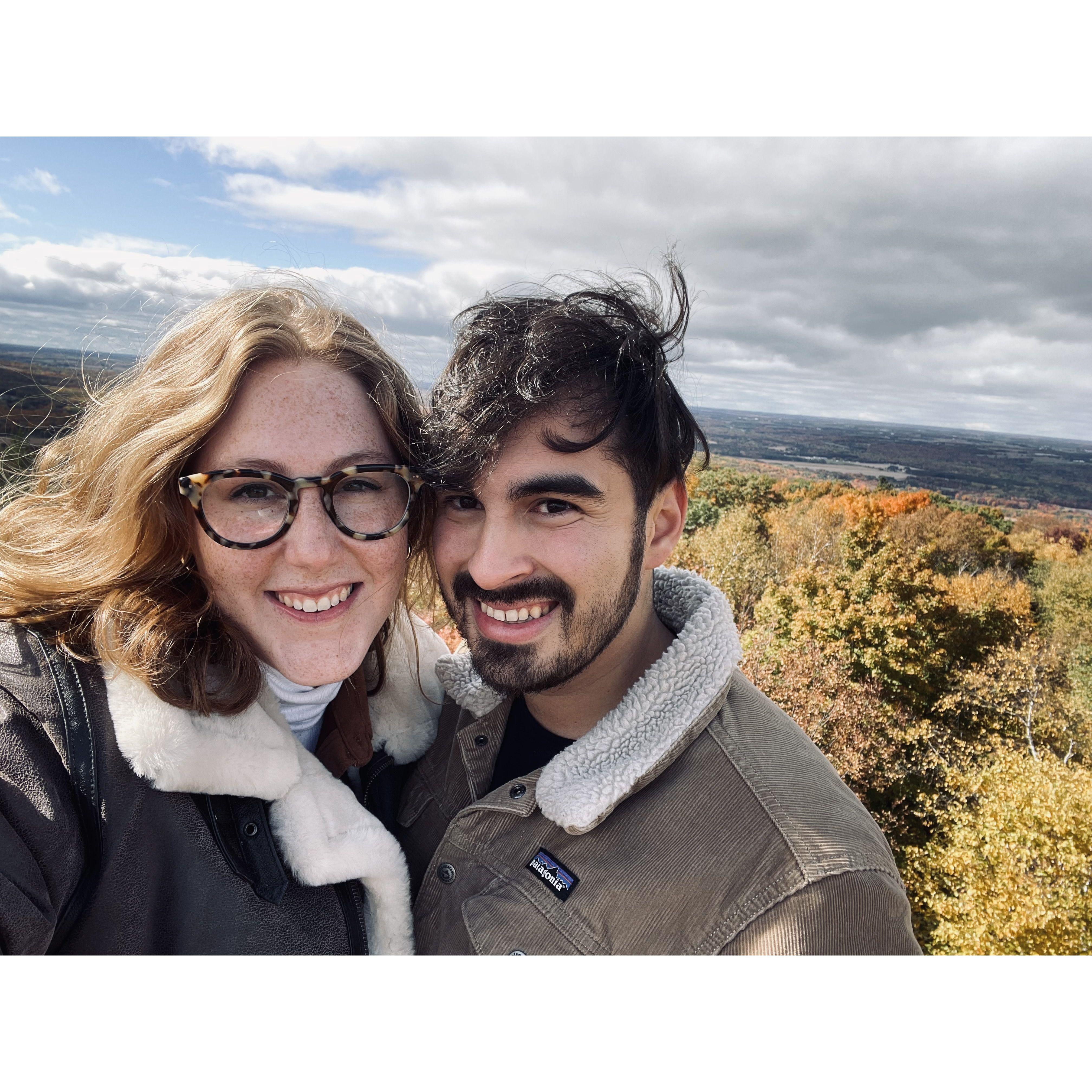 James' first trip to Madeline's hometown in Wausau, WI