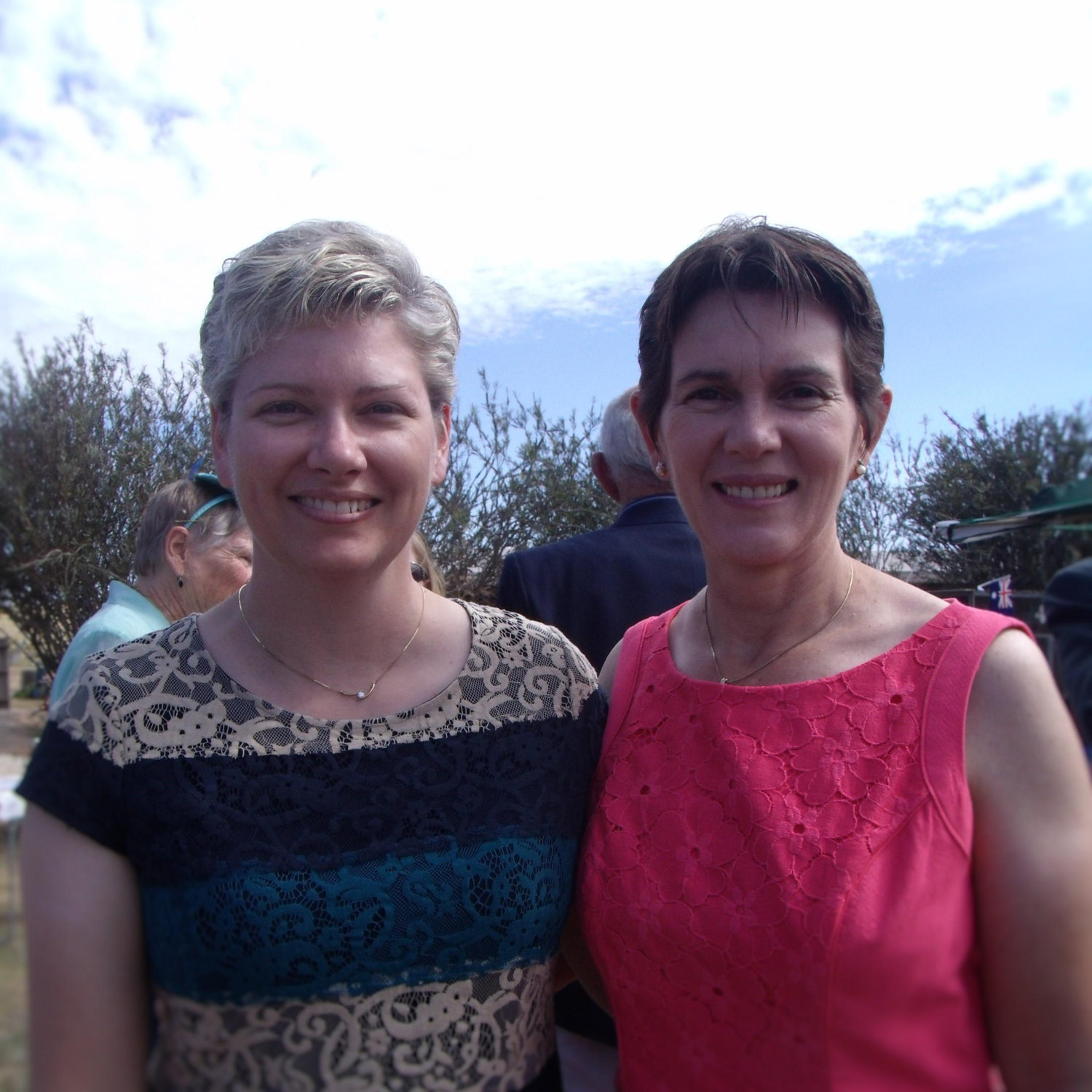 At Kate's cousin Katriona and Doug's wedding, Oct 2014, near Bendigo Victoria