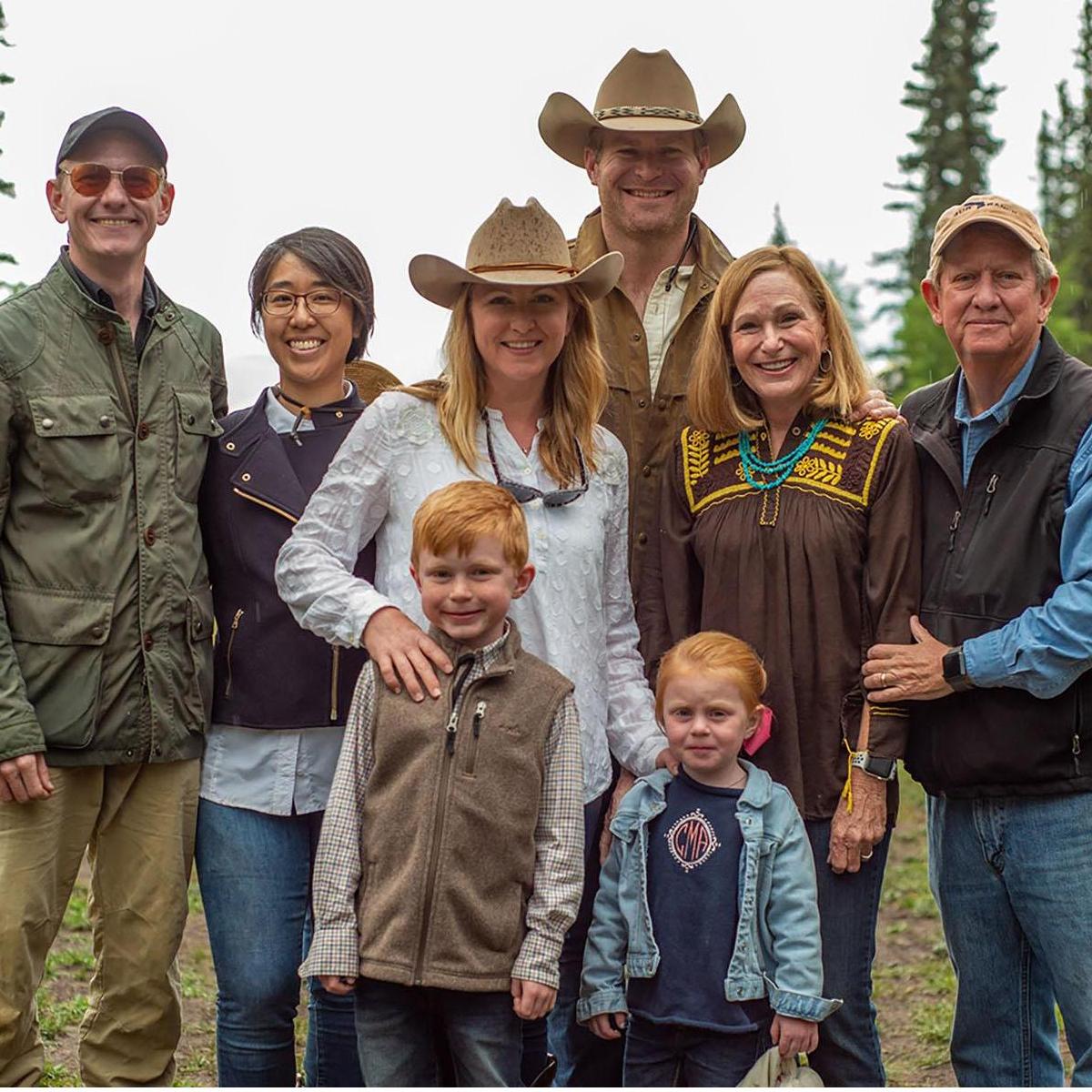 The Mortimer Family in Colorado, summer 2019.  At the 4UR, the same place Glenn learned to walk (keep scrolling)!